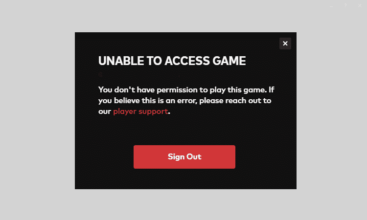 How to Fix Unable to Start Game and Accept Permissions when