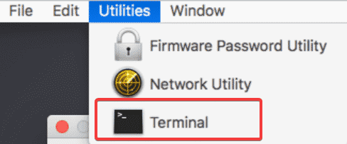 macos utilities terminal screen