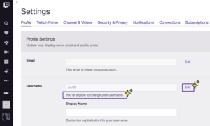 How to Change Twitch Display Name | Step-by-Step Guide