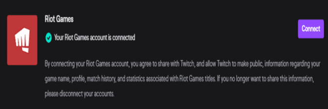 twitch app not connecting