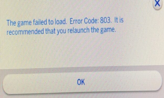 fix sims 4 error code 803