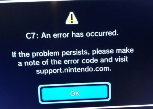 snes error C7 screenshot