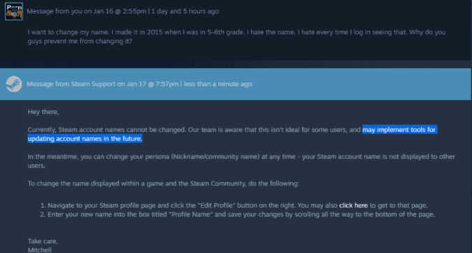 steam tools update account names