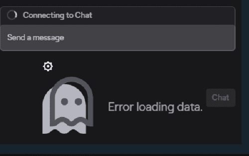 streamlabs chat data loading error