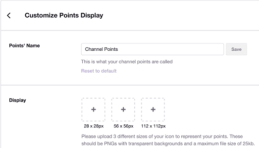 customize twitch channel points