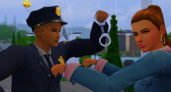 sims 4 guide arrest the right suspect