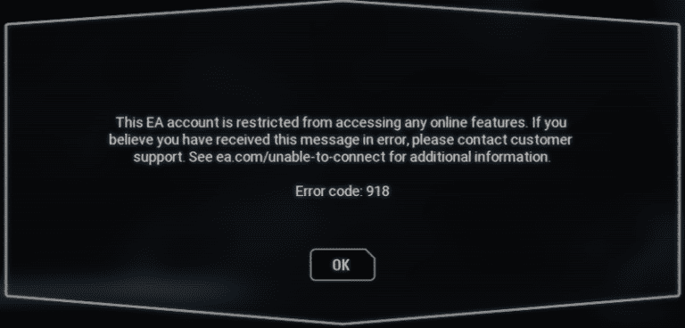 Fix EA Account Restricted From Online Features