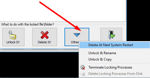 lockhunter Delete At Next System Restart