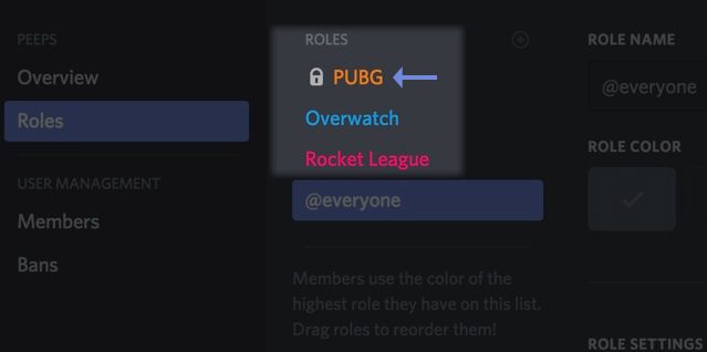 discord how to change name color
