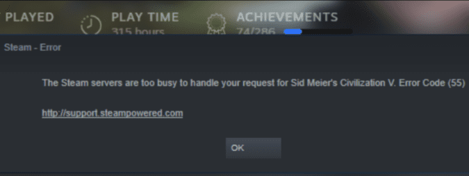 steam error forty one fix