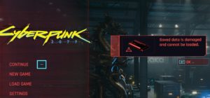 Fix Cyberpunk 2077: Saved Data is Damaged