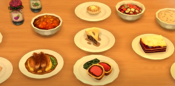 the sims 4 no food