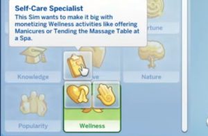 sims 4 spa day traits