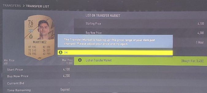 FIFA 21 – How to List Items on Transfer Market – FIFPlay