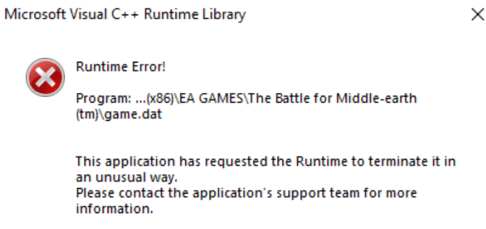 fix-runtime-error-games