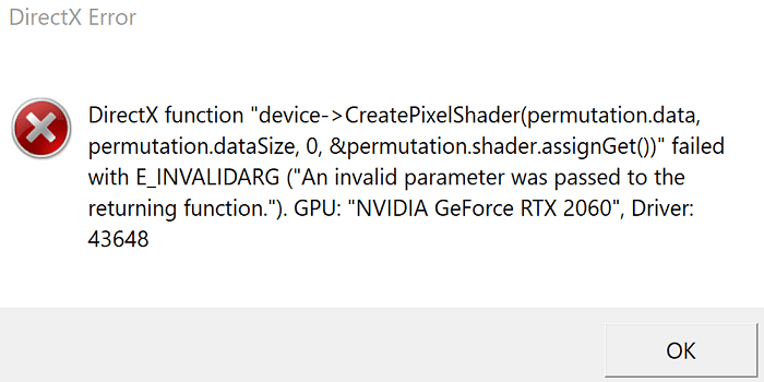 invalid-parameter-was-passed-to-the-returning-function