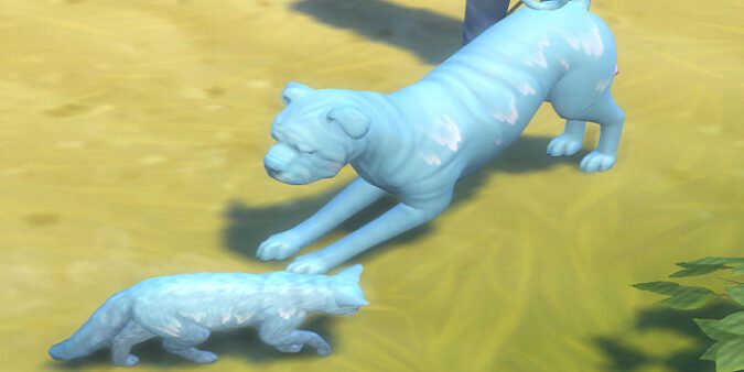 Mærkelig Gendanne parallel What to do if your pet turned blue in Sims 4
