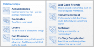 sims 3 relationship decay