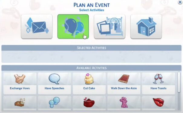 Sims-4-Wedding-Select-Activities