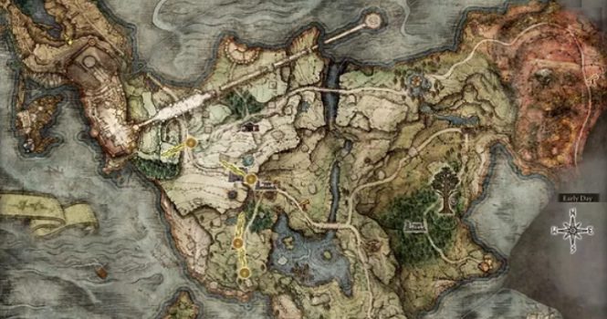 How many map areas are there in Elden Ring?