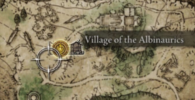 Elden Ring How to get above Village of the Albinaurics