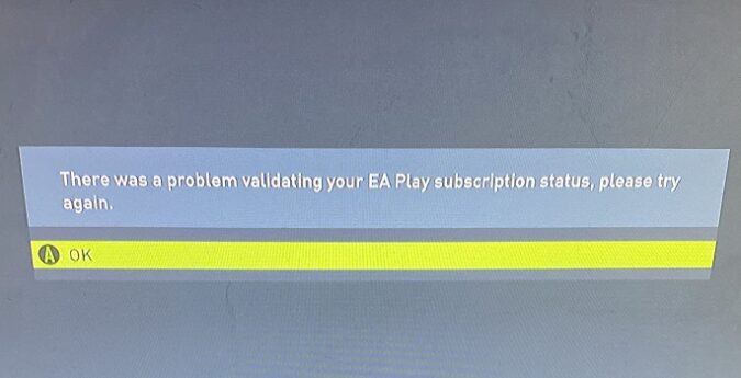 problem-validating-EA-Play-subscription-status
