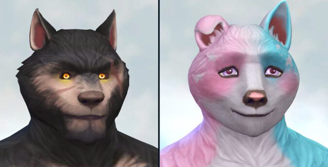 Sims 4 Werewolves CAS