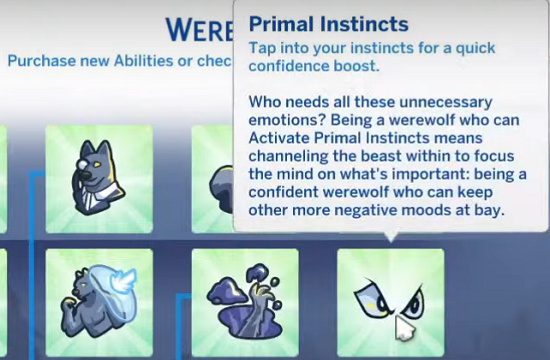 Sims-4-Werewolves-Primal-Instincts-ability