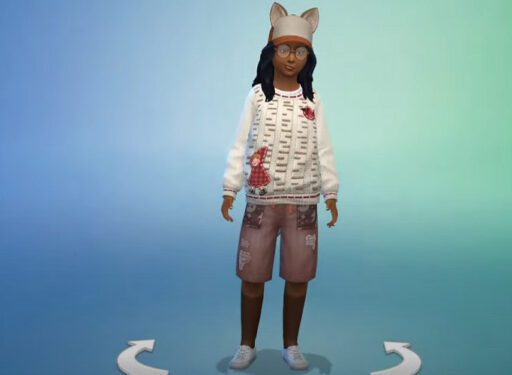 Sims-4-Wolf-Hat-and-Little-Red-Riding-Hood-sweater