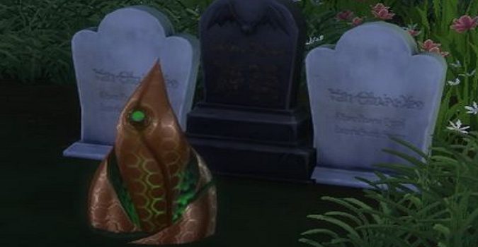 Sims-4-build-graveyard