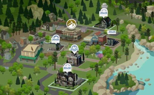 Sims-4-High-School-Years-Prescott-Square-neighborhood