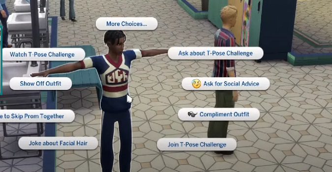 Sims-4-T-Pose-Challenge