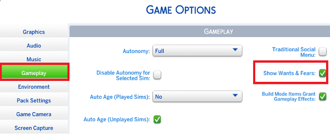 Sims-4-Wants-and-Fears-settings