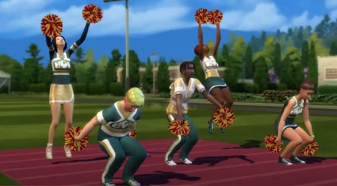 Sims-4-level-up-cheerleading-skill