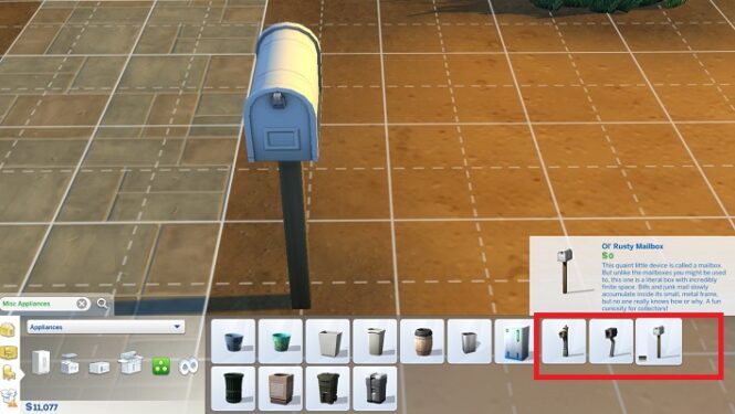 Sims-4-mailboxes-Buy-Mode