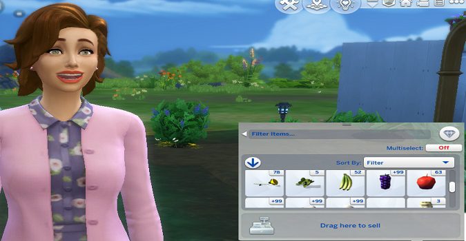 sims 4 shortcut to put things in household inventory