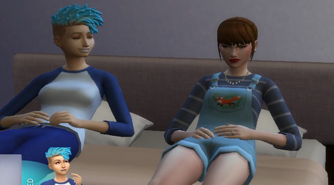 Sims-4-teenage-Sims-living-on-their-own
