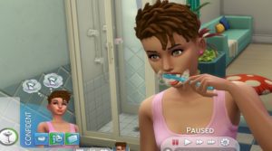 how to gain confident mood outside sims 4