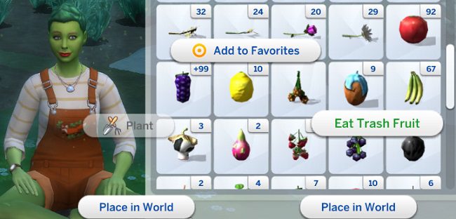 Sims-4-eat-Trash-Fruit
