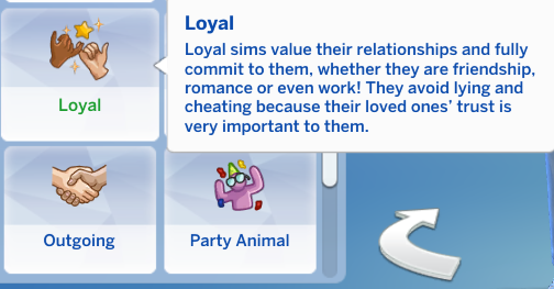 Sims-4-Loyal-Trait