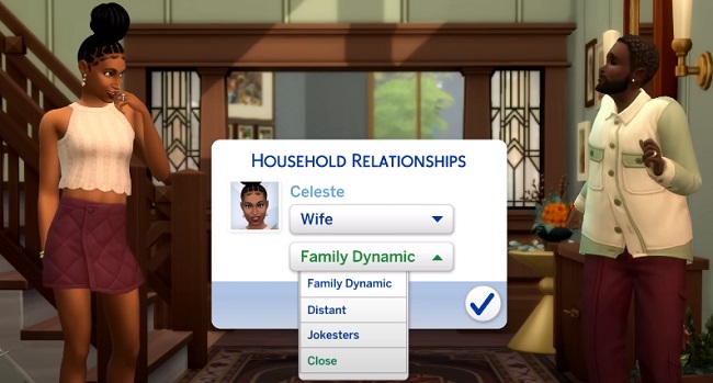 The-Sims-4-Family-Dynamic-settings