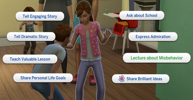 The-Sims-4-Lecture-about-Misbehavior