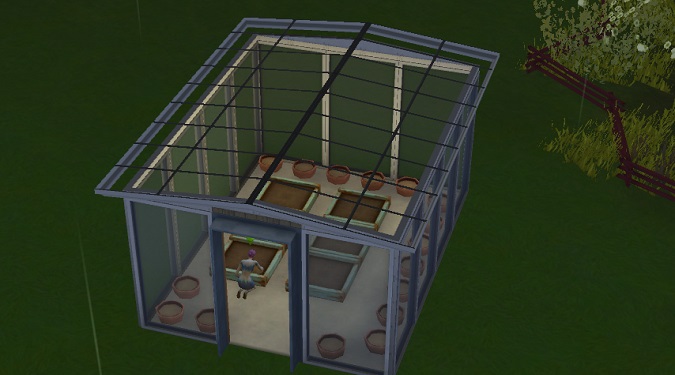 make greenhouse sims 4