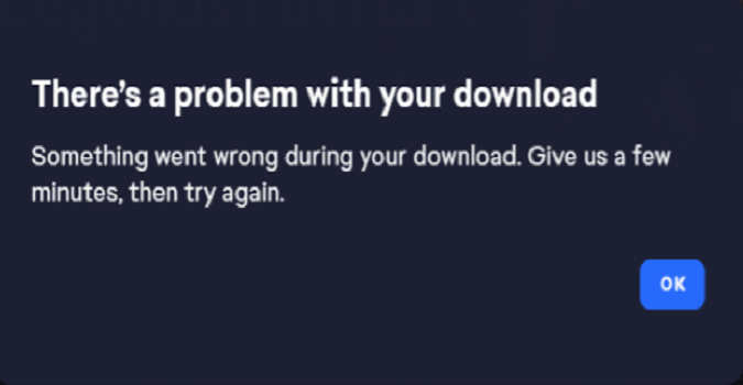 EA-App-problem-with-your-download-error