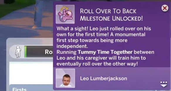 The-Sims-4-Roll-Over-to-Back-infant-milestone