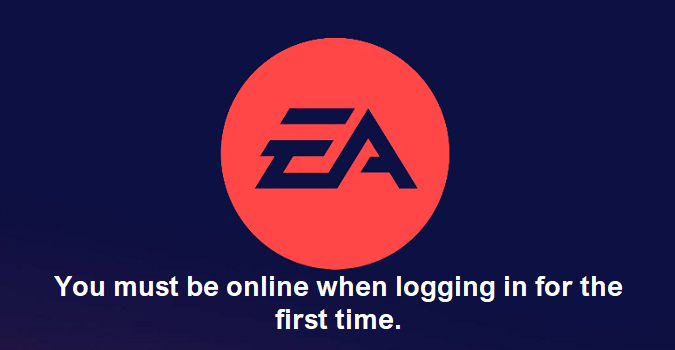 EA-you-must-be-online-when-logging-in-for-the-first-time