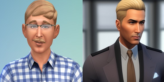 AI makes Sims 4 base game NPCs look more human