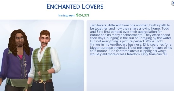 Sims-4-Enchanted-Lovers-Household-Innisgreen