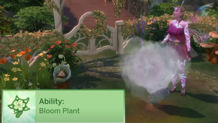 Sims 4 fairy bloom plant