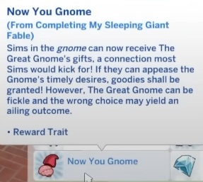 Sims-Now-You-Gnome-reward-trait